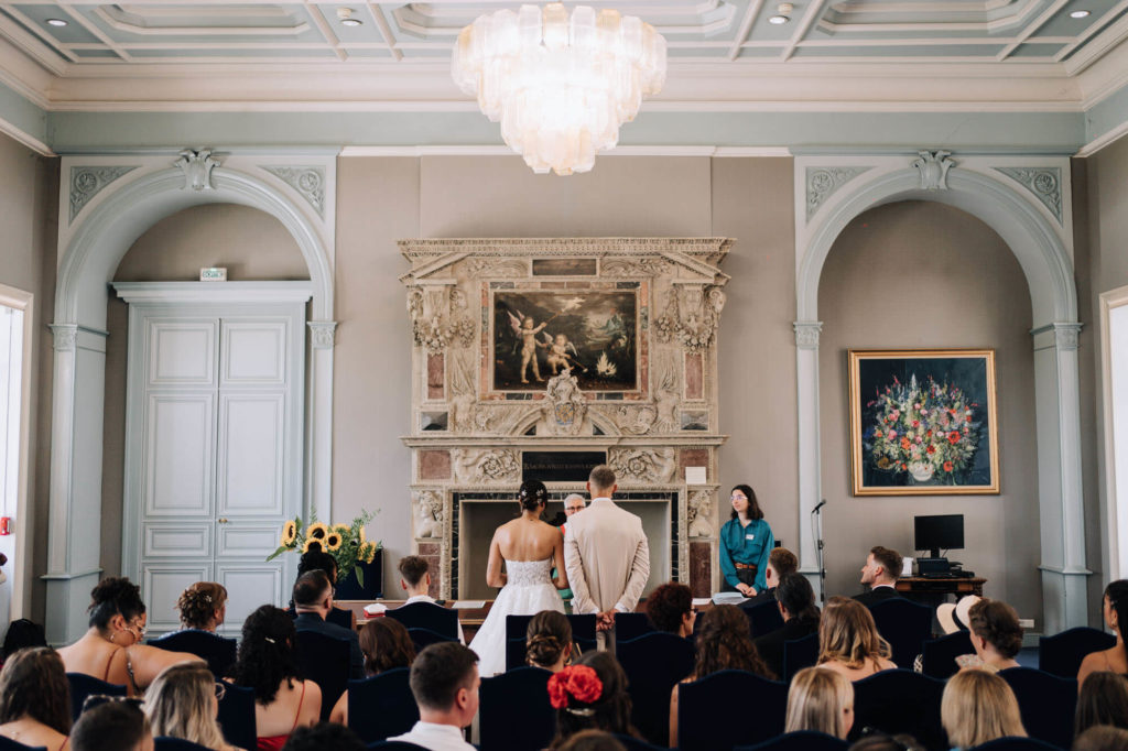 photo de mariage à la mairie d'Angers